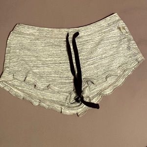 Grey lounge shorts